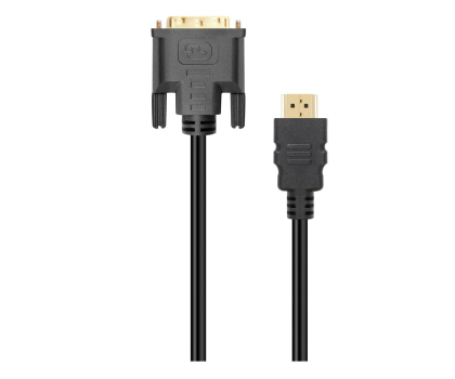 Kabel i złączka SILVER MONKEY Kabel HDMI - DVI 1,8 m SM-HDDVI18